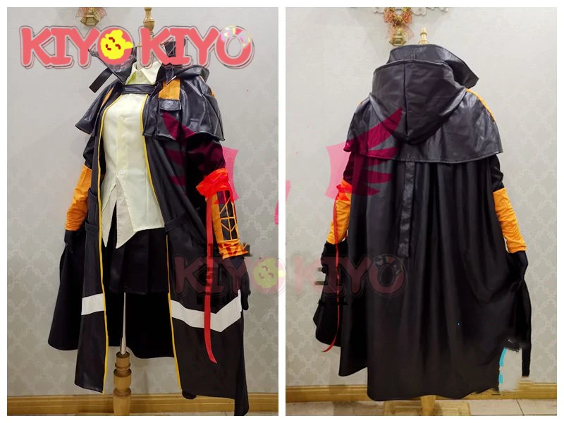 

KIYO-KIYO Customized Girls' Frontline M16A1 Cosplay Costume for women leather jacket