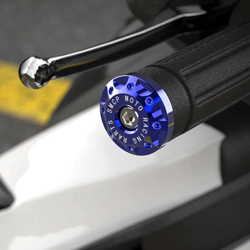 SEAMETAL Motorcycle Handle Bar Balancer CNC Aluminum Alloy Bar End Hump Universal Motor Handle Cover Balance Block