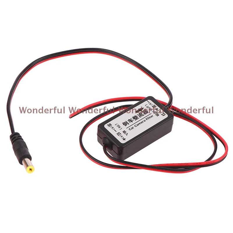 

12V DC For Backup Auto Car Camera Filter Power Relay Capacitor Filter Connector ,Car Rear View Rectifier