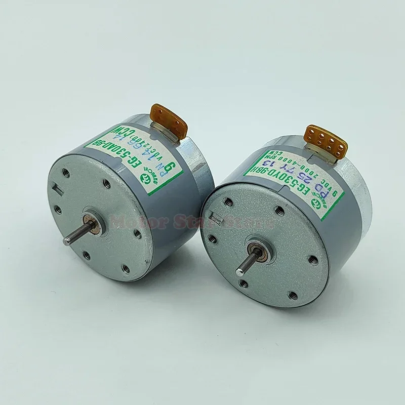 

Mabuchi EG-530AD-9B/ EG-530YD-9BH 9V CCW Capstan Motor for Audio Tape Deck Recorder round Spindle Motor for Electronics