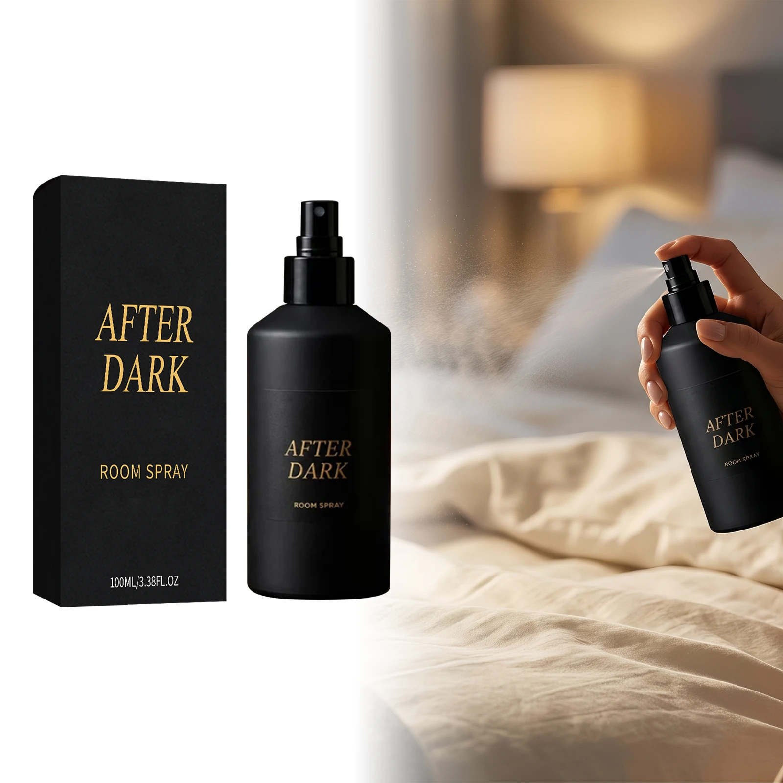 100ml Nighttime Indoor Fragrance Spray for Everyday Home Use, Room Scent, Bedding, Sofa Deodorizing, and Air Freshening