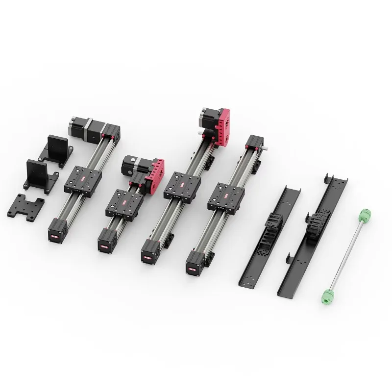 QRXQ RXP45-XYZ-114 Gantry   3-axis CNC   Machine Table Linear Guide Lathe Machine Attachments   XYZ Slide Gantry