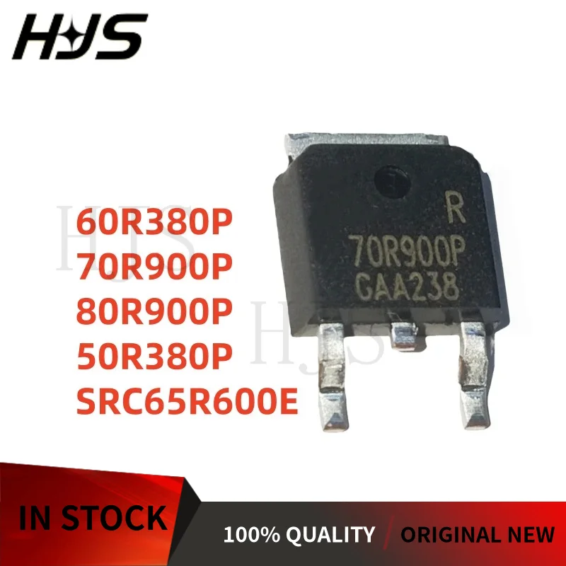 10PCS 50R380P 60R380P 70R900P 80R900P SRC65R600E MMD60R380P MMD60R580P MMD60R900P TO-252 100% Nuevo en stock