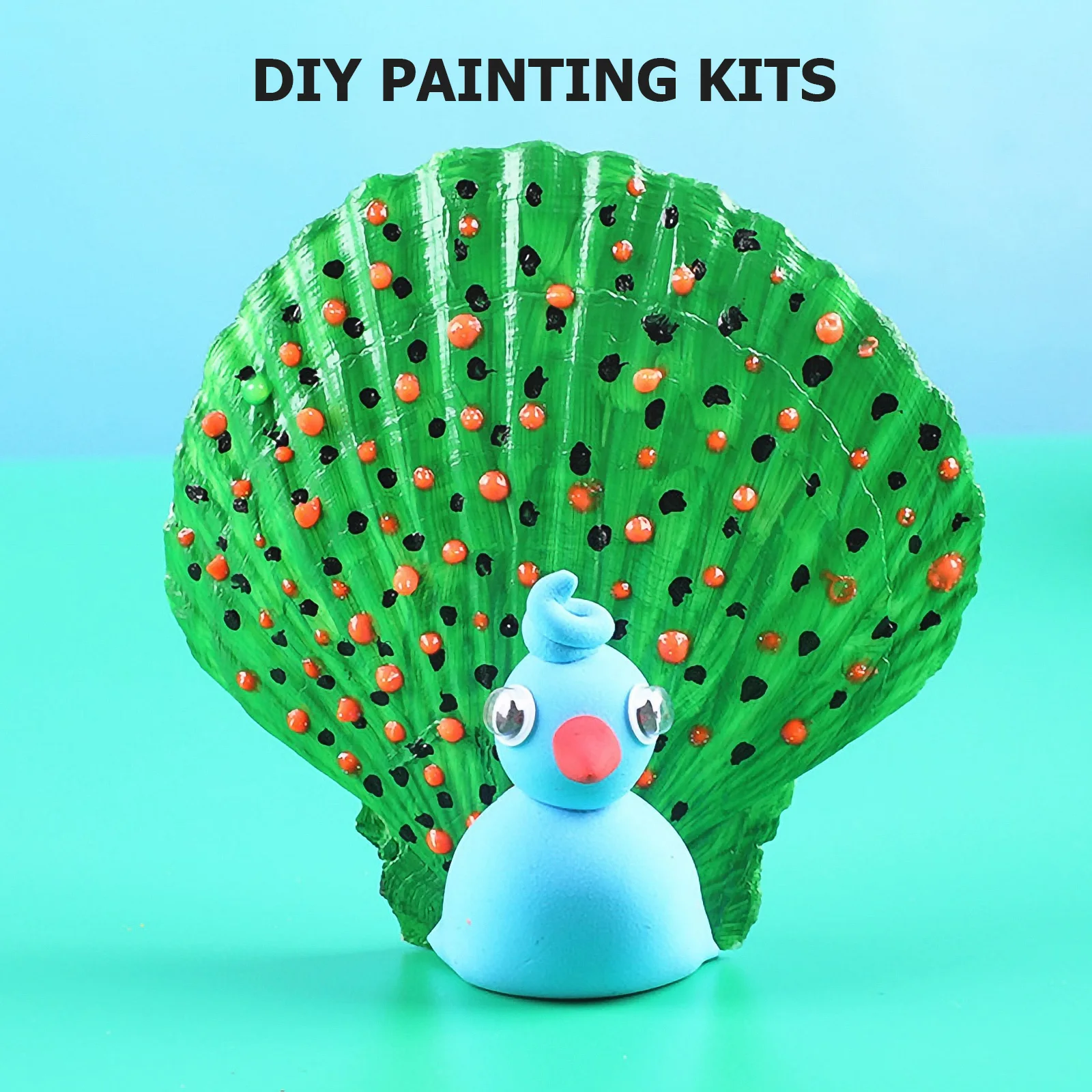 

Shell Painting Kits DIY Coloring Shells Craft Supplies Children Creative Art Projects Miniature Models Decorative Accessories