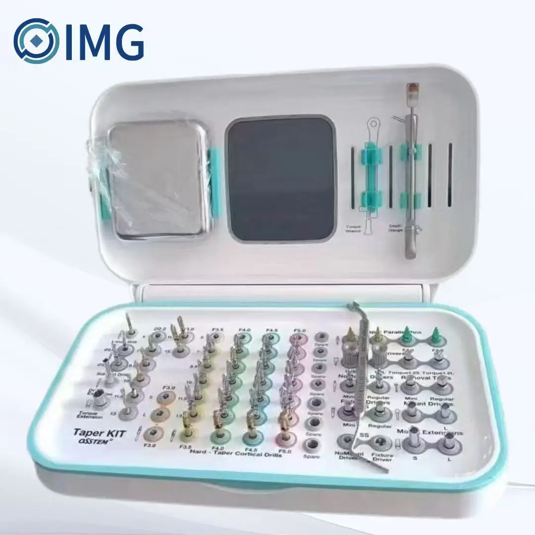 

Osstem Dental Implant Tools Kit Oral OneMS Implant Drills Kit For Bone Surgery Dental Equipment