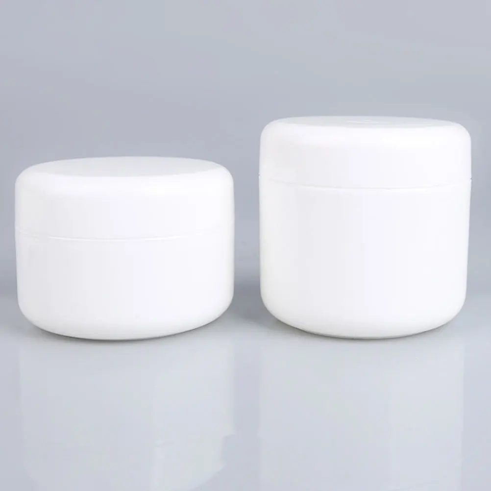 

10 Pcs Cream Boxes Portable Leakproof Containers for Travel Skincare Mini Plastic Jars Toiletries Bottles Refillable Packaging