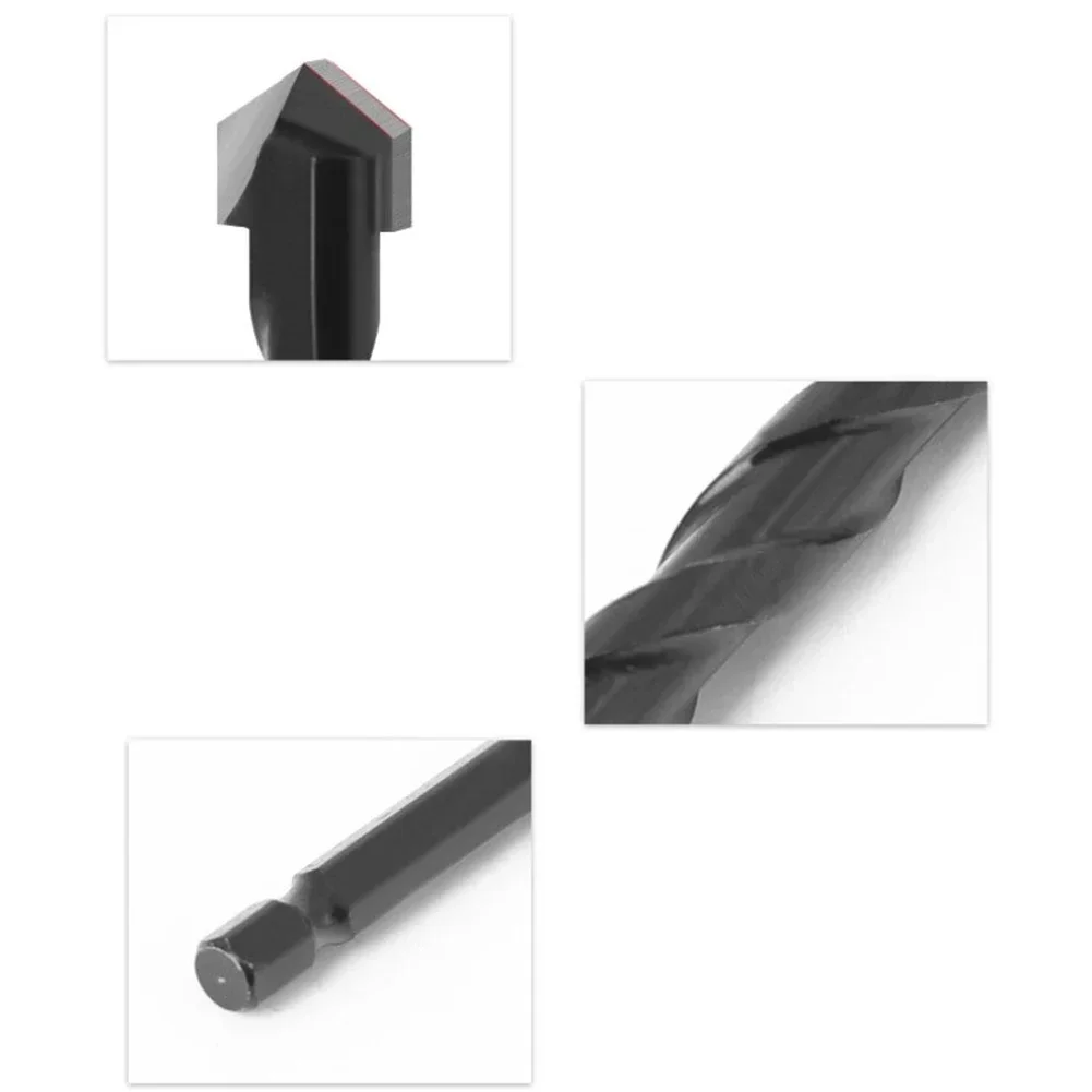 Brand New Home & Garden Tile Bit Drilling Tool Brick Wear Resistant Cemented Carbide Wood Ceramic YG6X Alloy 1pc