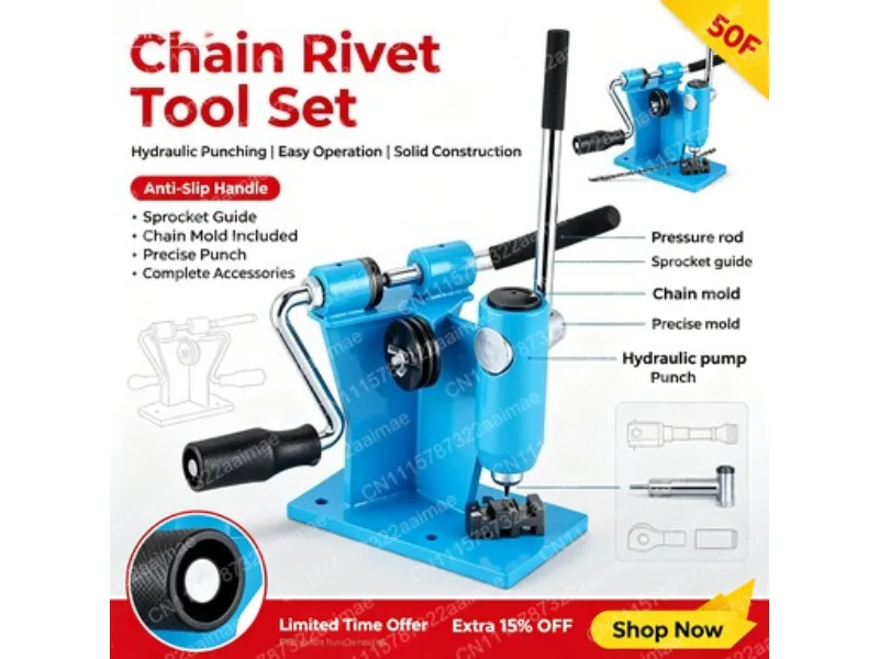Chainsaw Chain Breaker and Riveting Tool Spare Parts for Saw Chain Repair