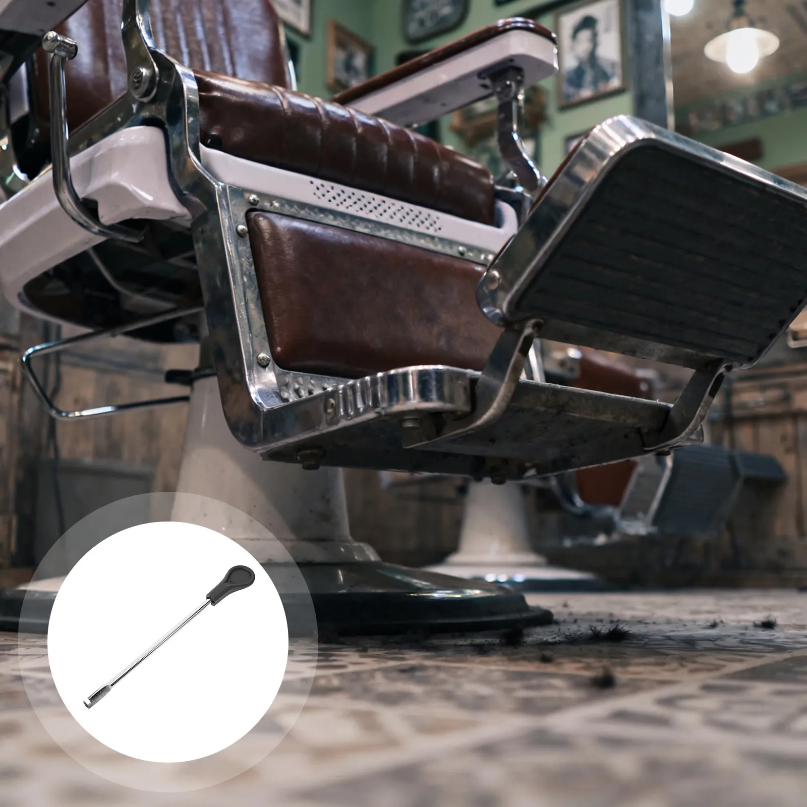 Barber Chair Recline Control Lever Upgrade Heavy Duty Plastic Stainless Steel Recline Mechanism for Salon Chair Tilt Adjustment