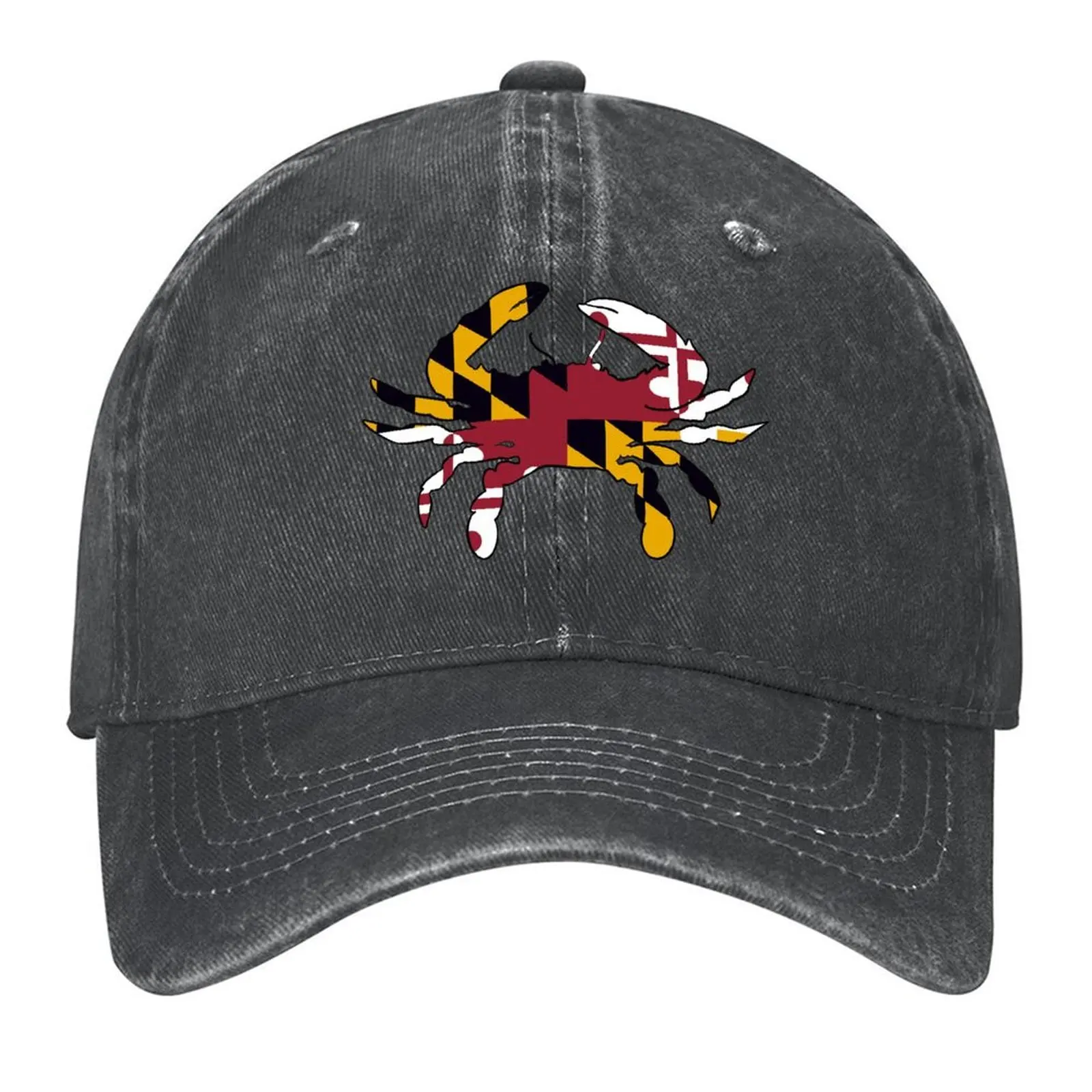 

Maryland crab Baseball Cap Vintage sailor cap for men Sunhat Hat Man For The Sun Women's Hats 2025 Men's
