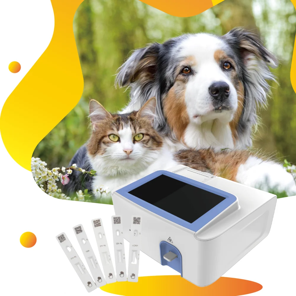 

Dog Cat Animal Pet Veterinary Veterinary Immunofluorescence Quantitative Analyzer Progesterone Pregnant Cprog Breeder Analyzer