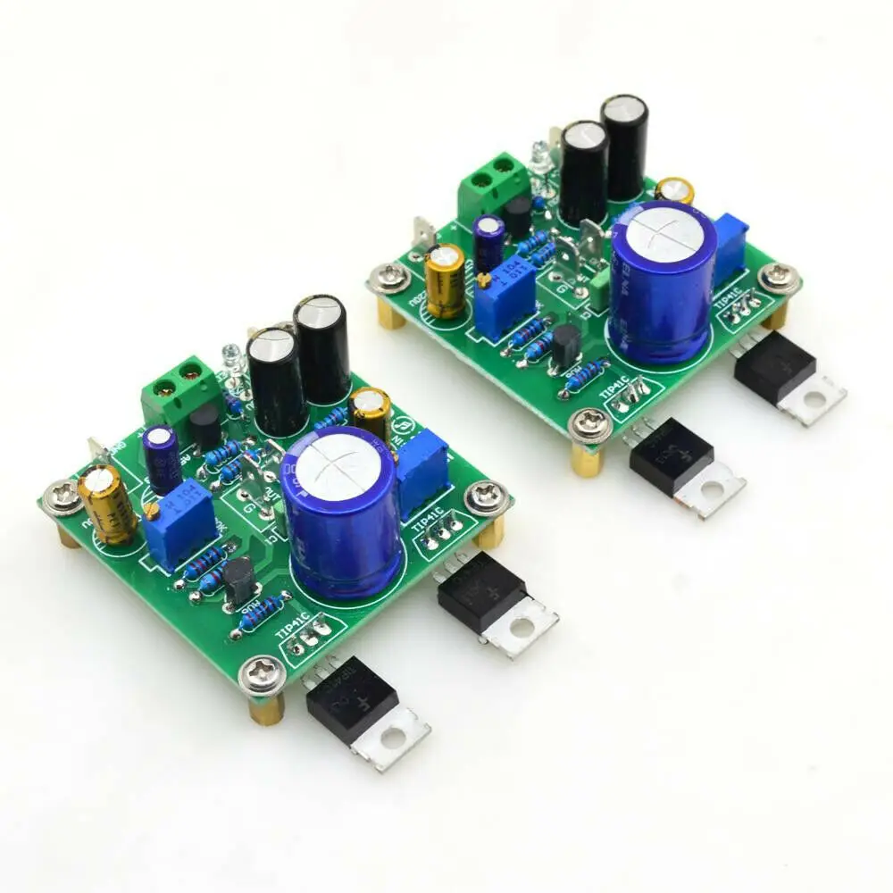 HIFI Stereo Amplifier board TIP41C-JLH1969 Single-ended Class A Power Amp Kit DC12-24V