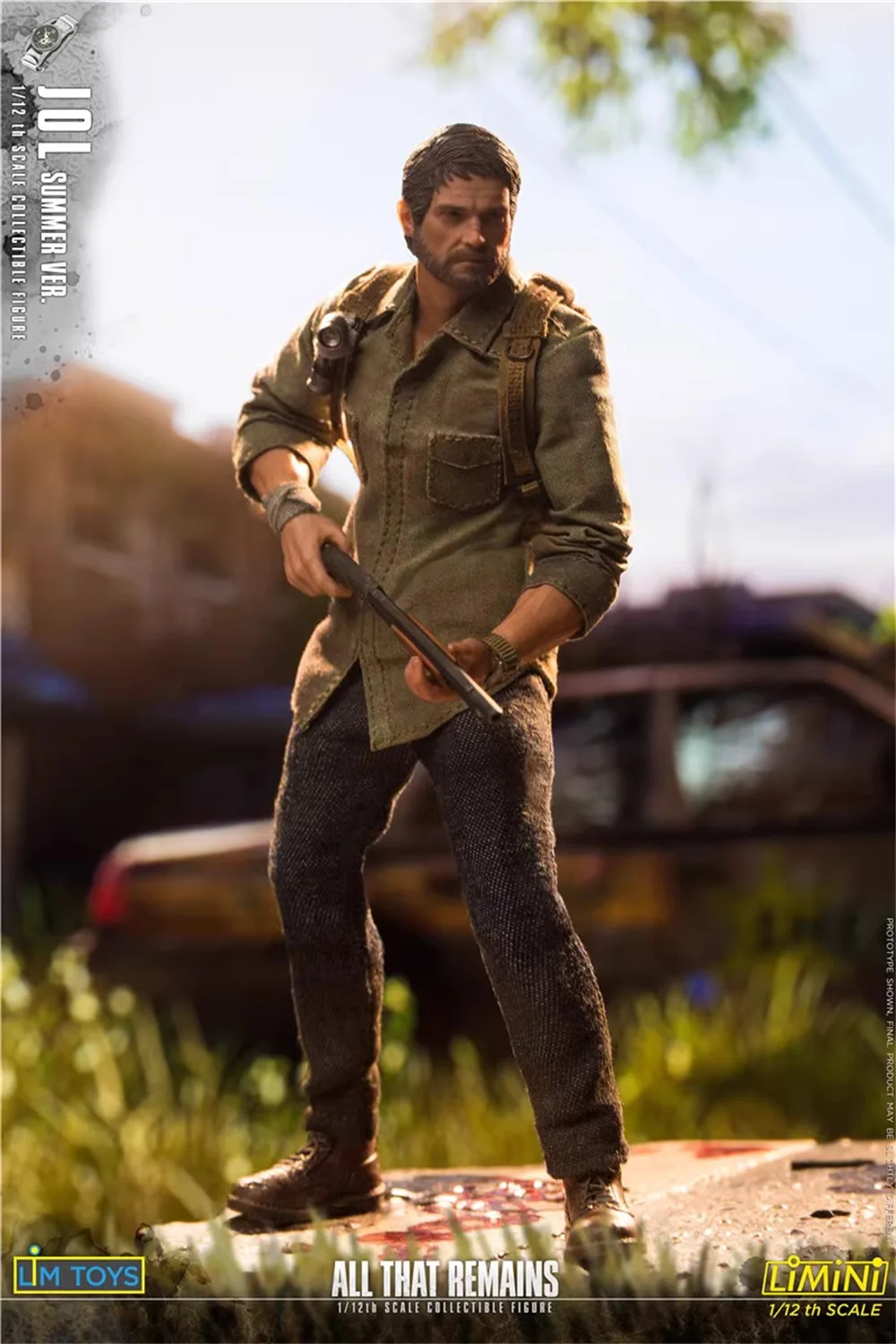 For Sale 1/12th LIMTOYS LMN004 The Lase of US. Male Soldier Action Figure Joel Full Set Moveable Action Figure About 6" Gift