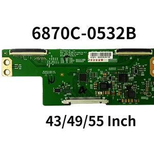 لوحة T-con لتلفزيون LG ، V15 ، FHD ، DRD ، 6870C-0532A ، 6870C-0532B ، 6870C-0532C ، 43 6 لوحة مبيعات رئيسية لتلفزيون LG 49 - No1