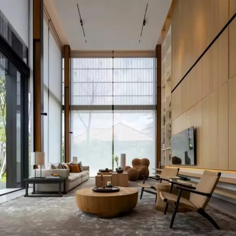 

Modern Interior Design Sofa Set Villa Project Furniture Living Room Set