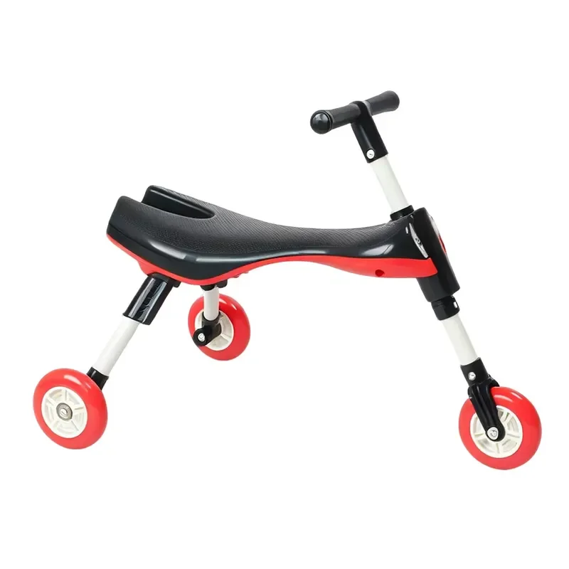 3 Wheel Foldable Balance Tricycle for Kids Ride On Toy Toddler No Pedal Bike Indoor Outdoor Baby Walker Trike Mantis Style view 3