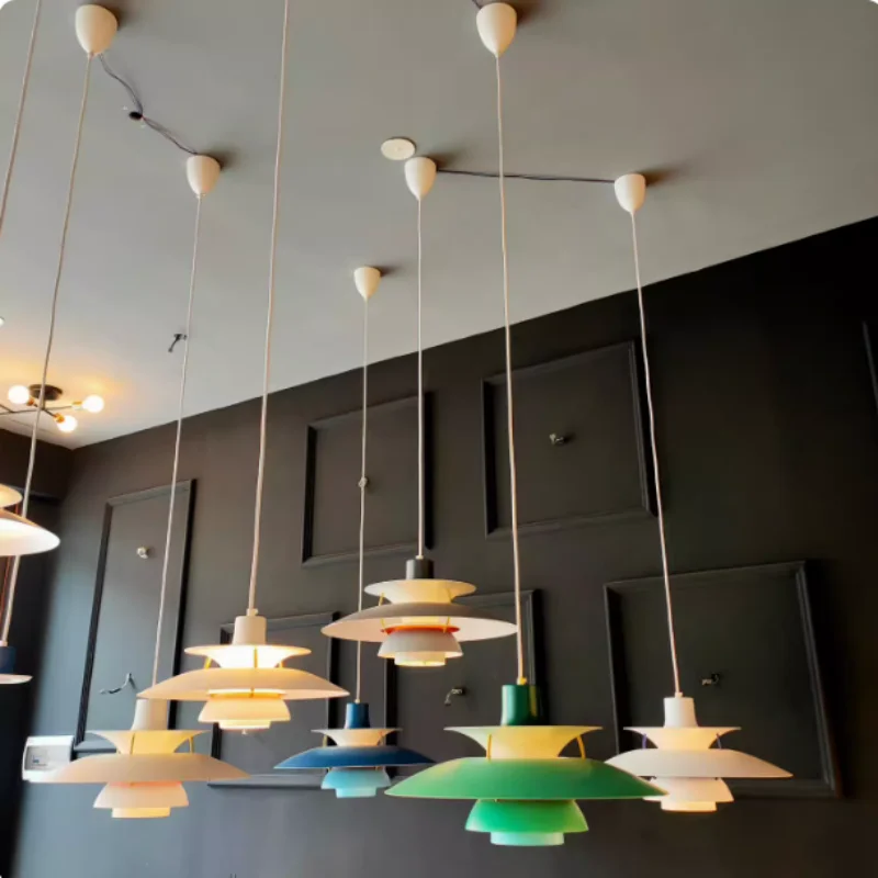 Modern Denmark LED PH5 Pendant Light Dining Table Bedroom Aluminium Louis Poulsen Chandelier Fixture Hanging Lamp Room Decor