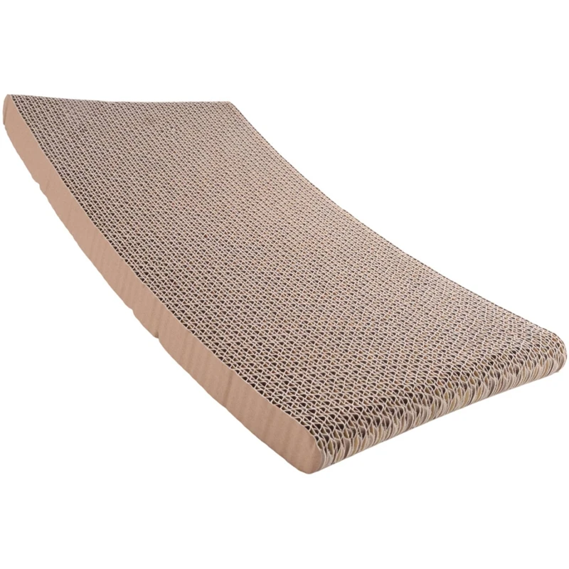 Pet Scratcher Wooden Pet Scratch Board Bed Scratching Pad Pet Toys Grinding Nail Scraper Mat Training Grinding Claw C Durable