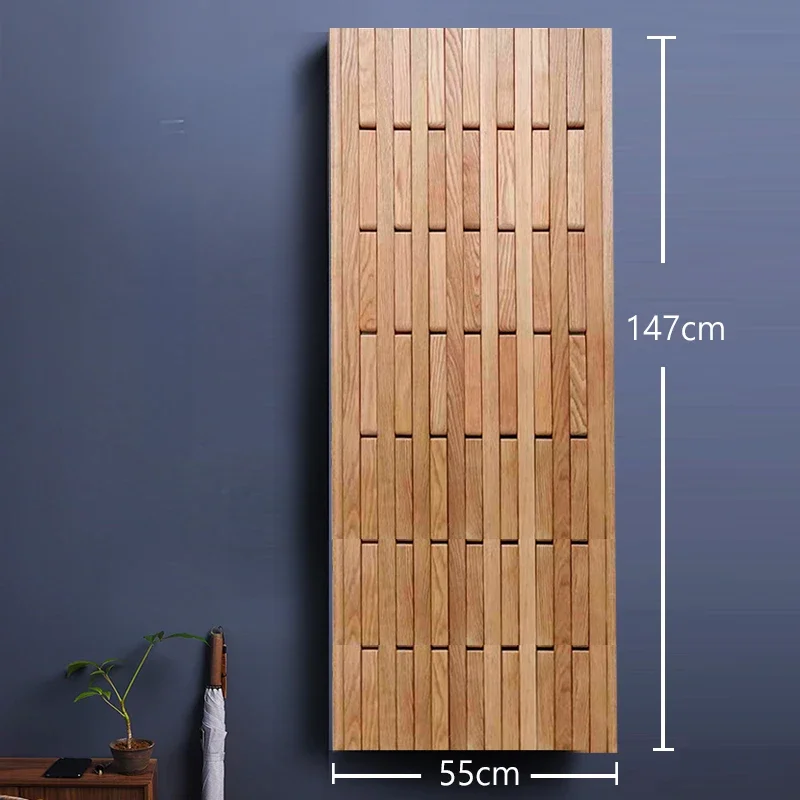 Perchero grande Interior, muebles nórdicos de madera, colgador de pared para colgar ropa, accesorios de pared de lujo, gabinetes para sala de estar