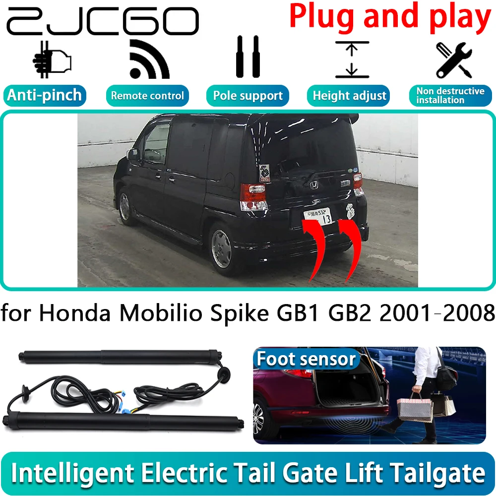 for Honda Mobilio Spike GB1 GB2 2001-2008 Electric Powered Tailgate Power Liftgate Automatic Tailgate System With Foot Sensor