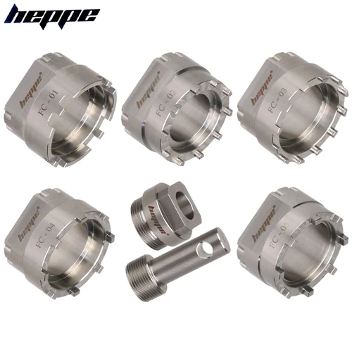 Herramienta de extracción de manivela de bicicleta HEPPE, anillo de bloqueo de araña de manivela, llave de instalación y extracción para manivelas ROTOR/Cannondale/S-work/SI/FSA/SRM