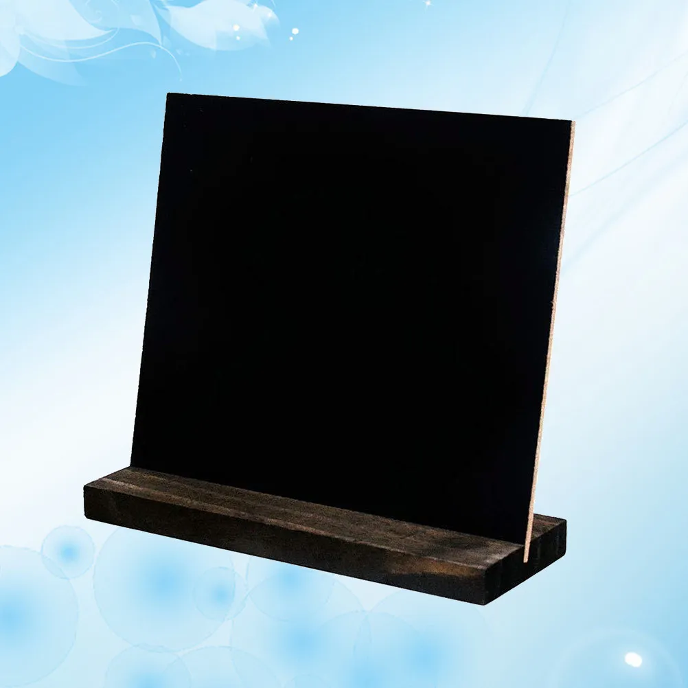 1Pcs Small Wooden Blackboard Creative DIY Decorative Board for Room Decoration Office Bar Club Clothing Store Kitchen Classroom