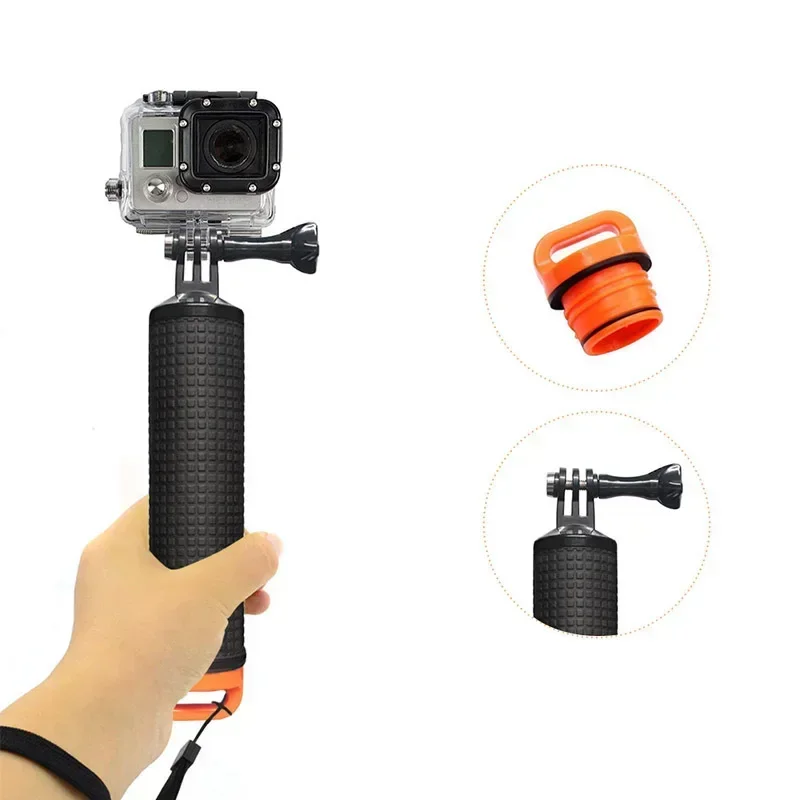 Galleggiante galleggiante bastone Selfie Stick palmare stabilizzatore di tiro subacqueo per GoPro Hero 11 10 9 SJCAM AKASO DJI Insta360