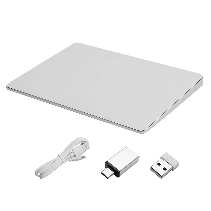 ●Bluetooth Touchpad Multi-function Gestures Trackpad, White
