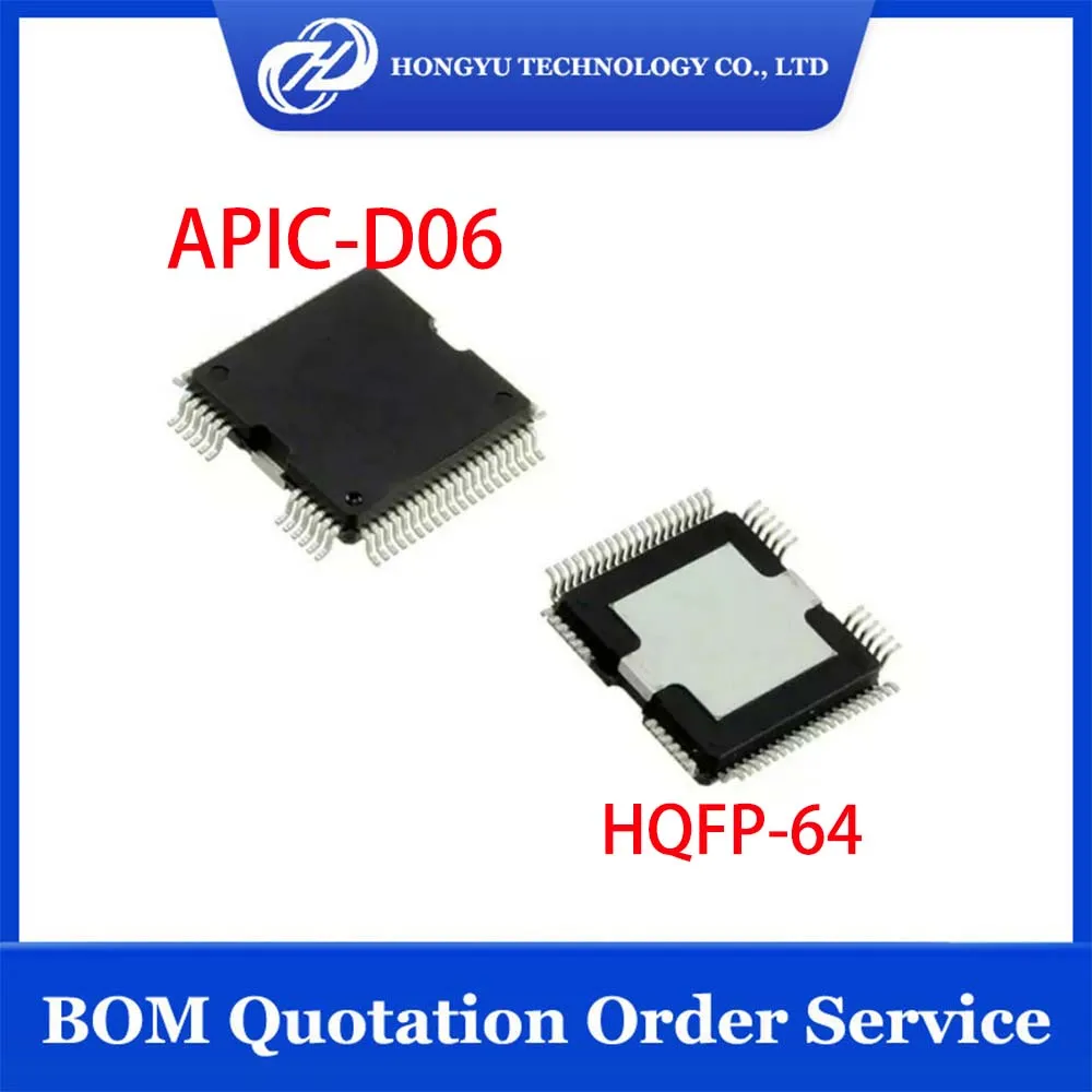 1 - 10 Pieces/Lots APIC-D06 APIC-D APICD06 D06 HQFP-64 computer IC Chipset