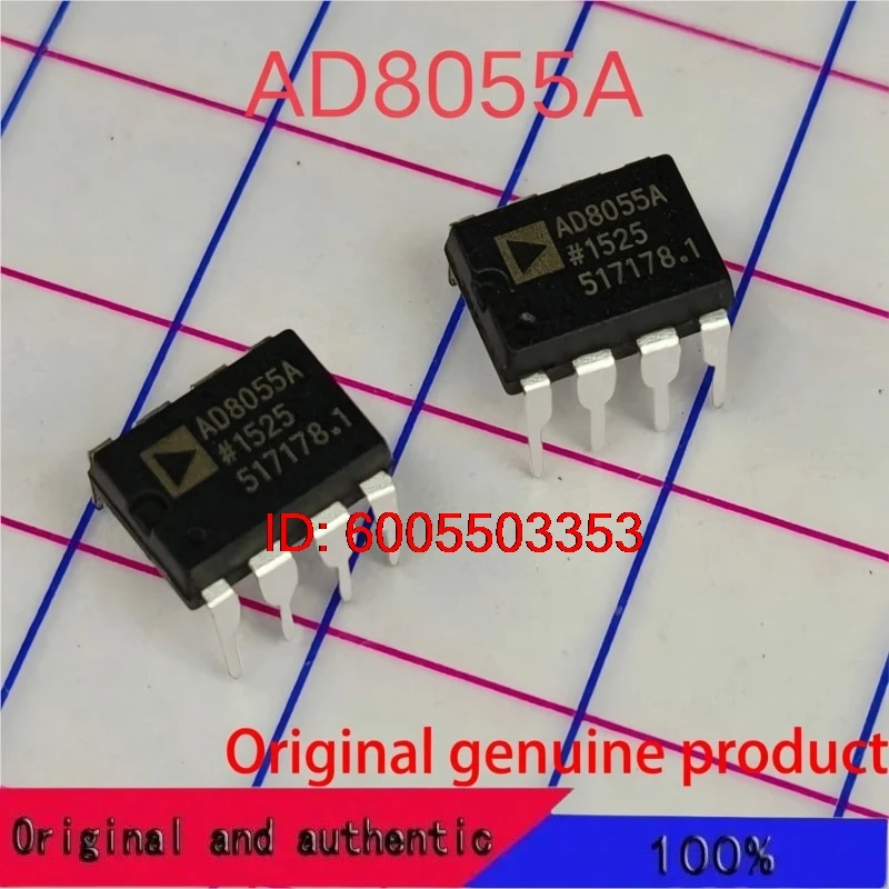 10PCS 100% brand new AD8055 AD8055AN AD8055ANZ Original and authentic products encapsulation:DIP8