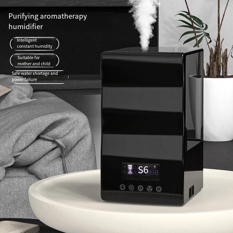 Tехника Xiaomi Square Large Capacity Aromatherapy Machine Household Office Electric Spray Humidifier Ultrasonic Air Humidifier