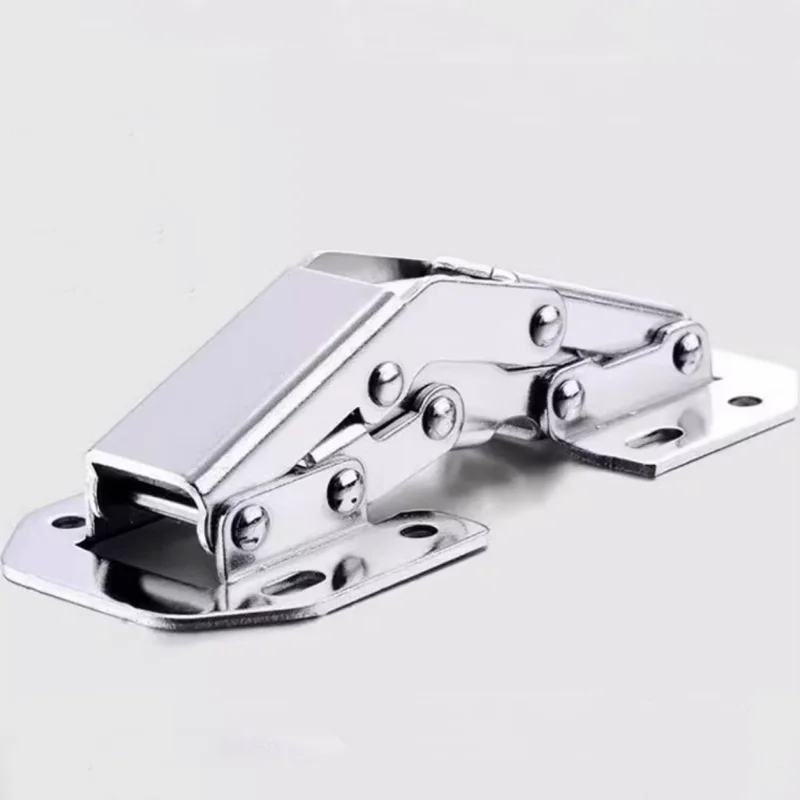 4-10 Pcs Locating Pin No-drill Cabinet Door Hinge Spring Stainless Steel Hardware Damping Hydraulic Buffer Folding Position Pin
