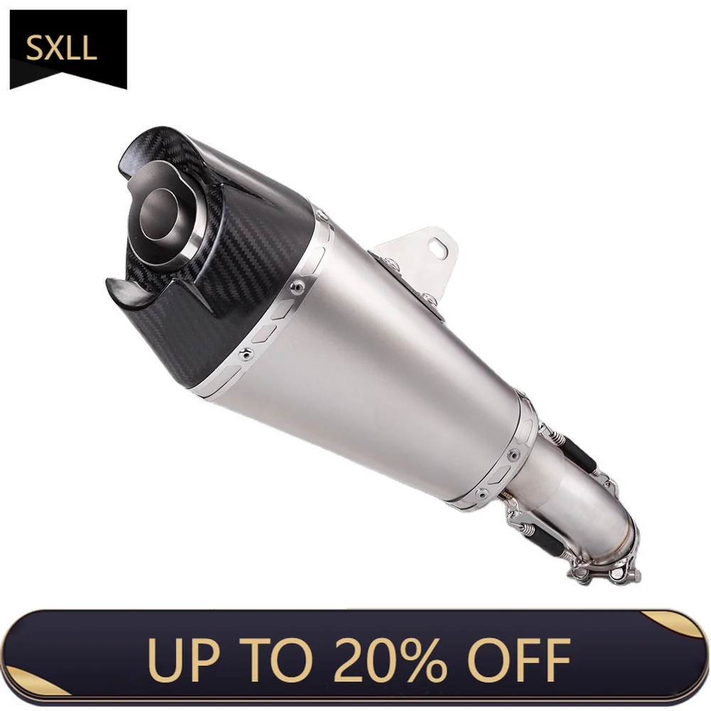 

SXLL Suitable for zx4r zx4rr motorcycle AT2 exhaust modified intermediate connection pipe exhaust car motorcycle exhaust system