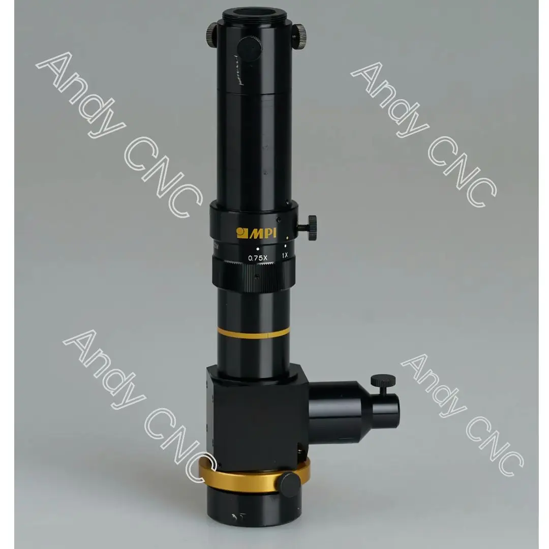 Used MPI-LEDA0745D-B coaxial falling light zoom microscope industrial lens Test OK Fast Shipping