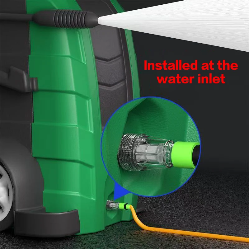 Inlet Filter Connector Tool, 5/10PCS Garden Adapter, Water Pump Hose for High Pressure Washer Replacement