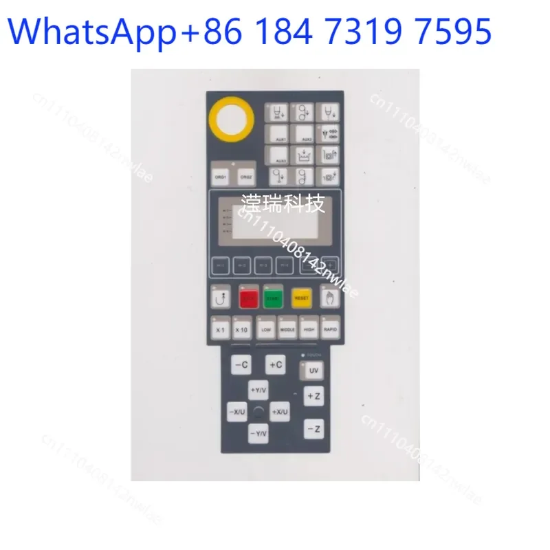 Manual Control Box Button Film for Makino Spark Machine Slow Wire Operation Panel Membrane Switch Replacement Part