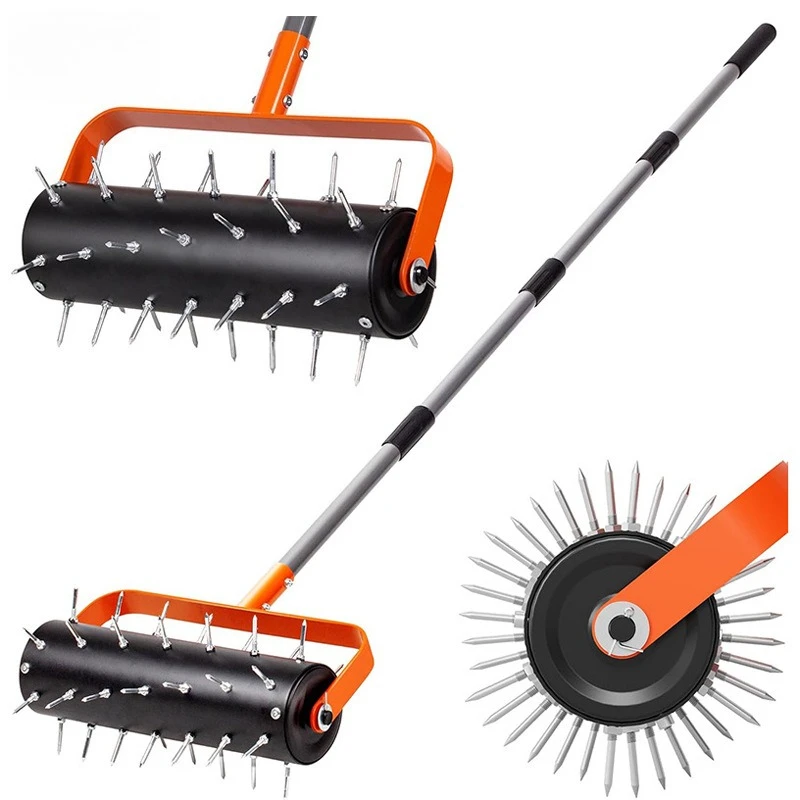 Gardening Tools Rolling Lawn Punch Multifunctional Removable Garden Crusher