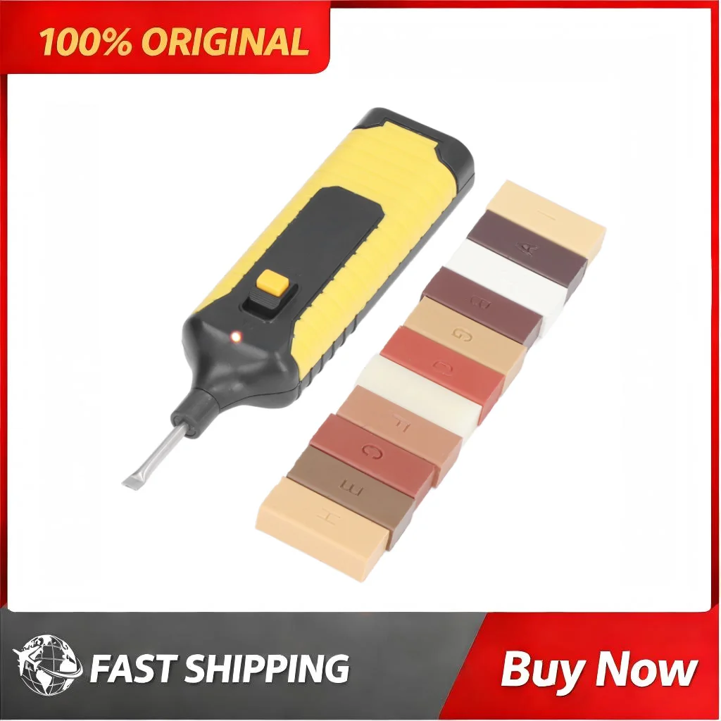 Multifunctional Floor Repair Kit Wooden Furniture Hole Mending Tool Portable Durable Scratch Restore Maintenance Accessory
