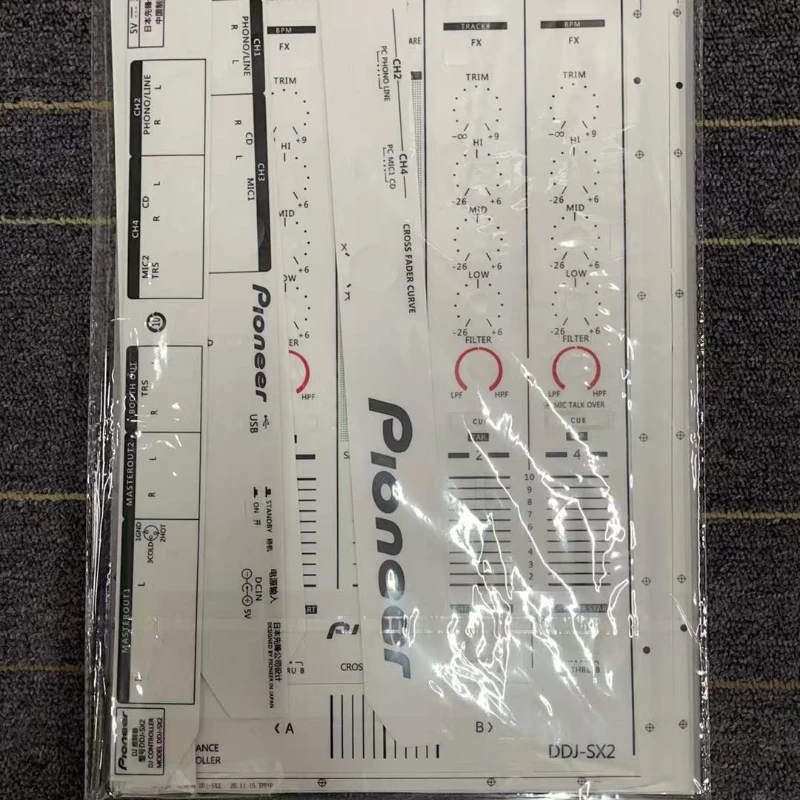 Not DJ controller!Pioneer DDJSX2 Film Purple All-in-one DDJ-SX2 Digital Disc Controller Protective Film Fully Surrounded