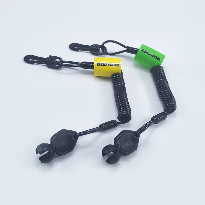 Corda de Segurança para Chave BRP Sea Doo Jet Ski GTI GTX GTR GTS RXP RXT 130 155 215 230 260 300 OEM:278003400 278003401