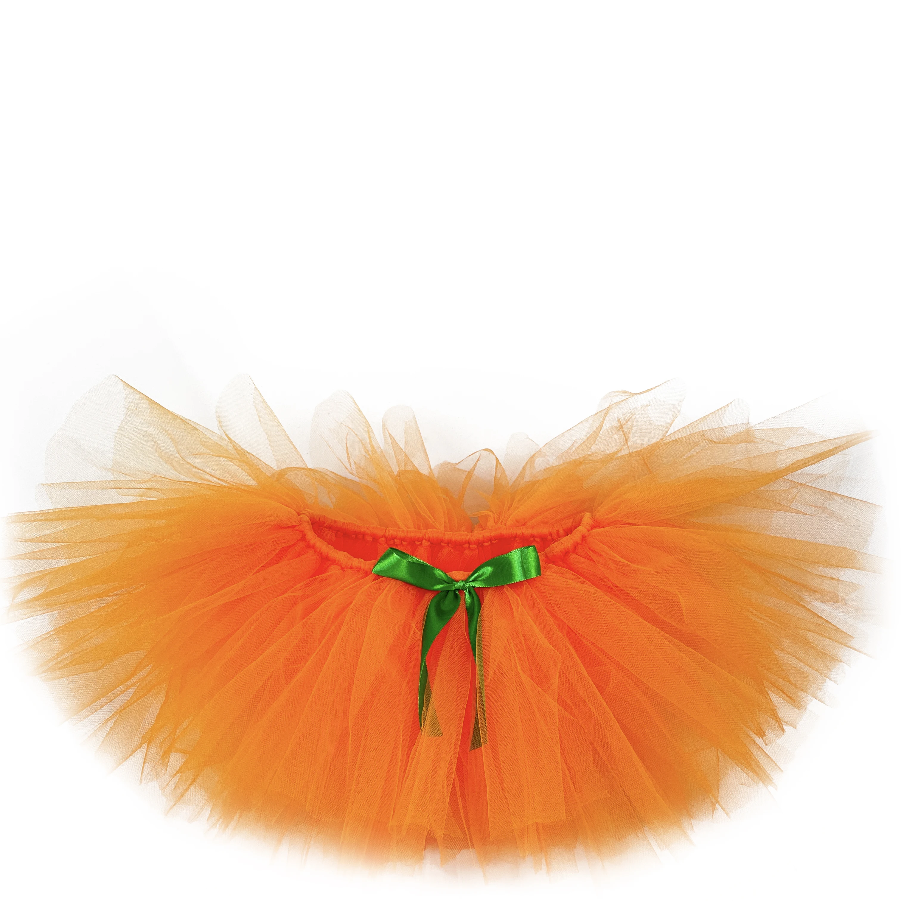 Girls Orange Rabbit Tutu Skirts Baby Easter Bunny Fairy Pettiskirts with Hairbow Kids Halloween Cosplay Party Costumes Skirt