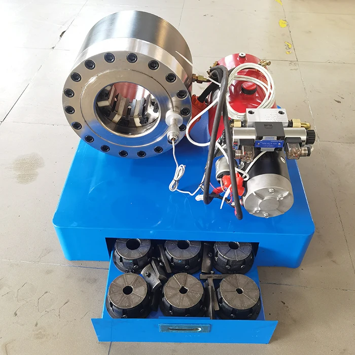 Top Selling Portable 12v/24v Brake Pipe Crimping Tool High Pressure Hose Crimping Machine
