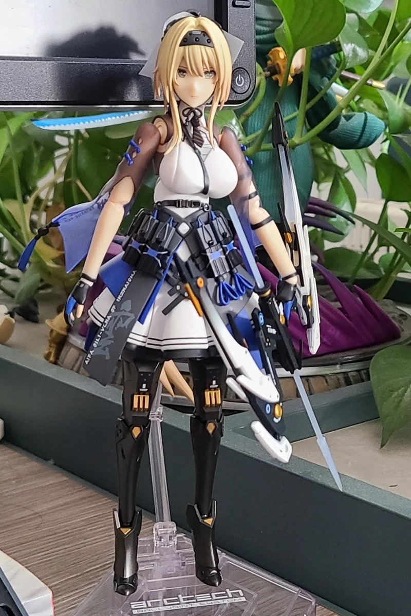 Apex-toys Battle Double Pamish Arctech Bianca Truth 1/8 Sexy Action Figure Collection Model Decoration