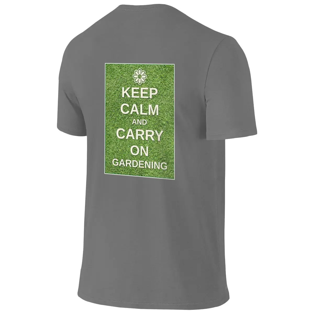 Keep Calm And Carry On Gardening Outdoor Reversible T-shirt Niche Lazy Style Quick-Drying T-shirt