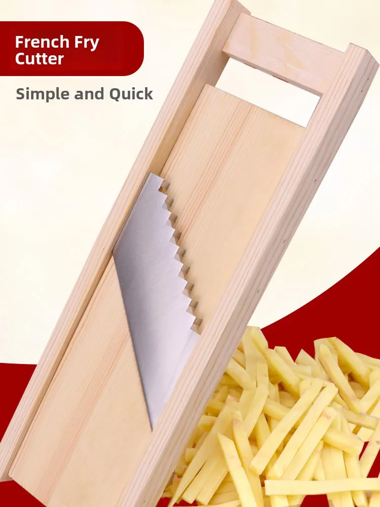 

Manual Potato Slicer Kitchen Tool for Qui Cutting of Potato Strips Multi-Function Vegetable Cutter Home Use Stainl Steel
