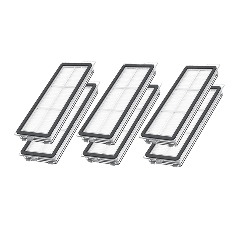Roborock Qrevo Curv/Qrevo S/Qrevo Plus/Qrevo Pro 필터 클리너 부품 교체 용 AT51-6 Pcs 클리너 필터