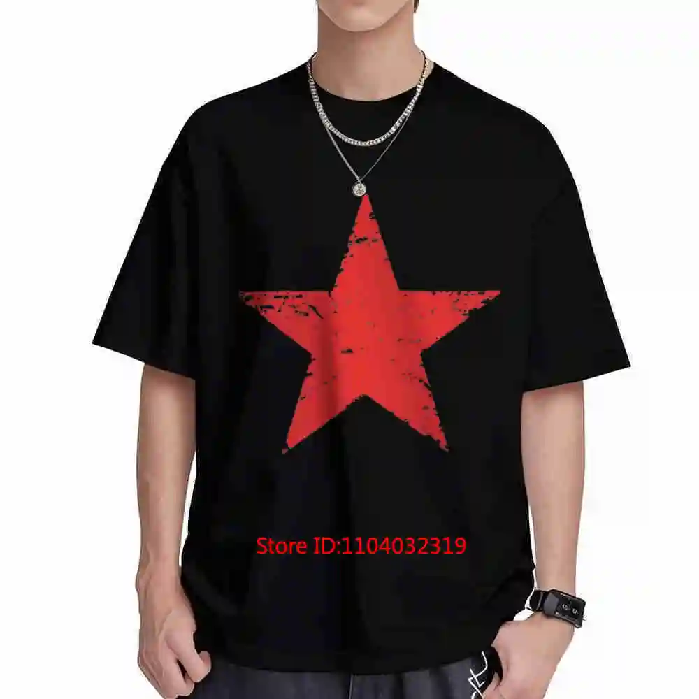 Red Star 180Gsm Short Sleeve Tee 100% Cotton T-Shirt