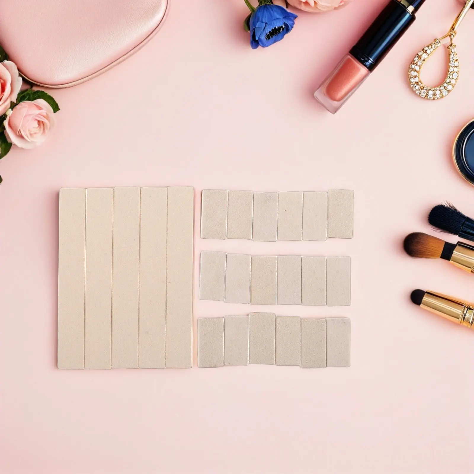 23Pcs Jewelry Display Box Dividers Adjustable Tray Inserts Pink DIY Rings Earrings Organizer Inserts Jewelry Organizer