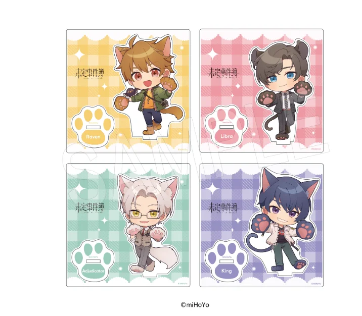 

Аниме-игра «Слезы Фемиды Люк» Pearce Artem Wing Косплей Аниме-фигурка акриловая стоячая вывеска настольный орнамент Рождественский подарок