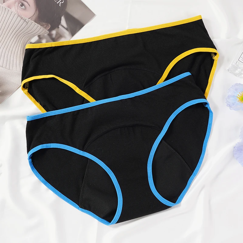 Menstrual Panties Physiological Pants Plus Size Women Underwear Period Cotton Absorb Water Quick-dry Briefs Female Lingerie